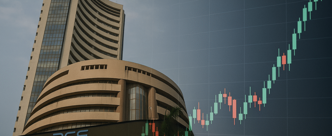 Sensex Rallies 450+ Pts; Nifty Crosses 25,600