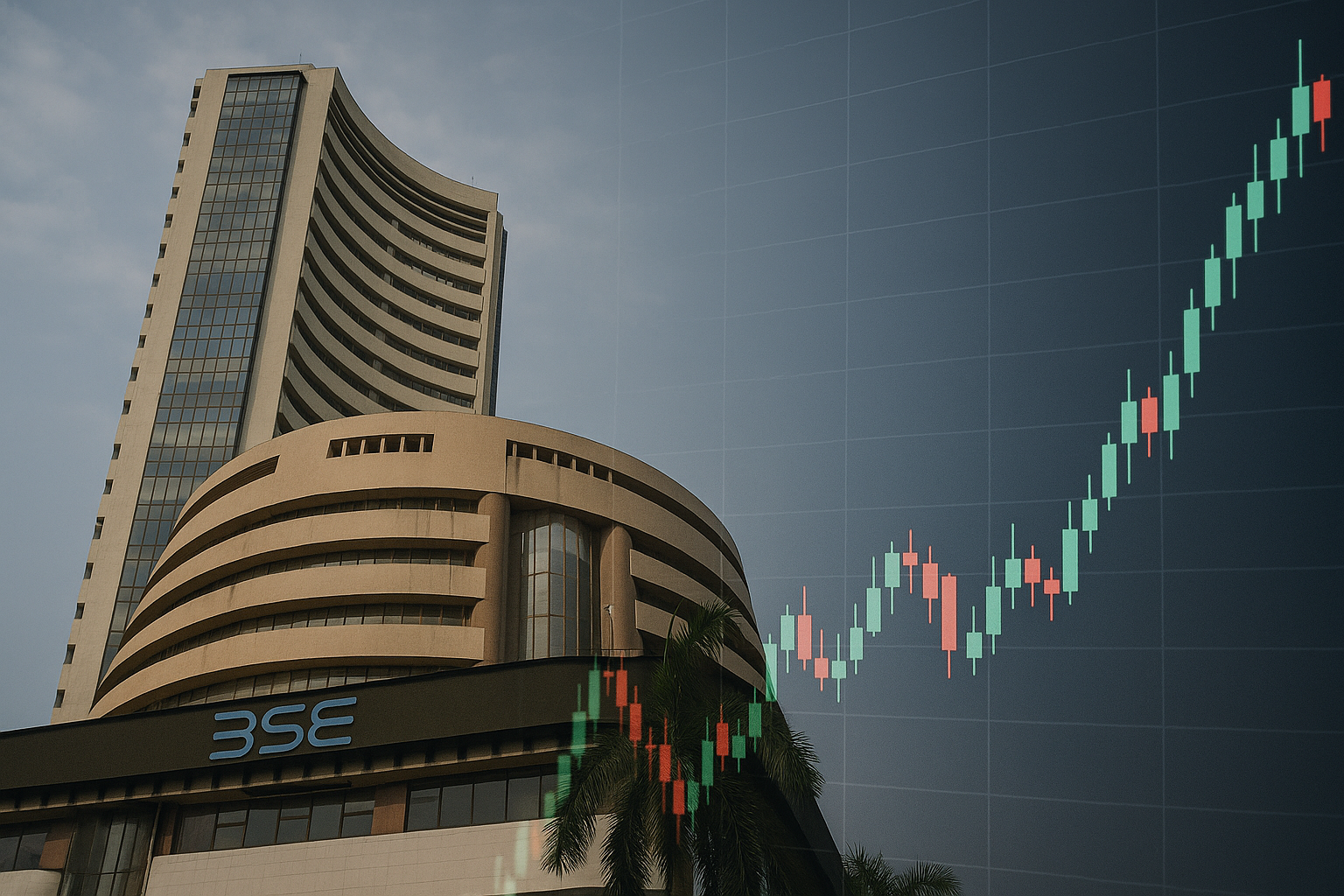 Sensex Rallies 450+ Pts; Nifty Crosses 25,600